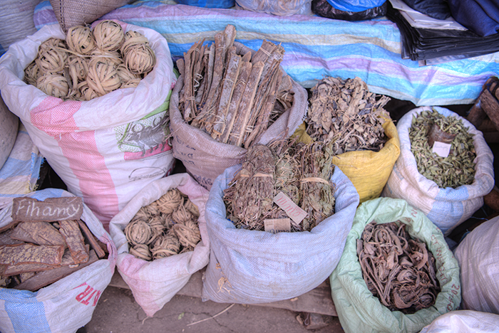 Herbs and roots